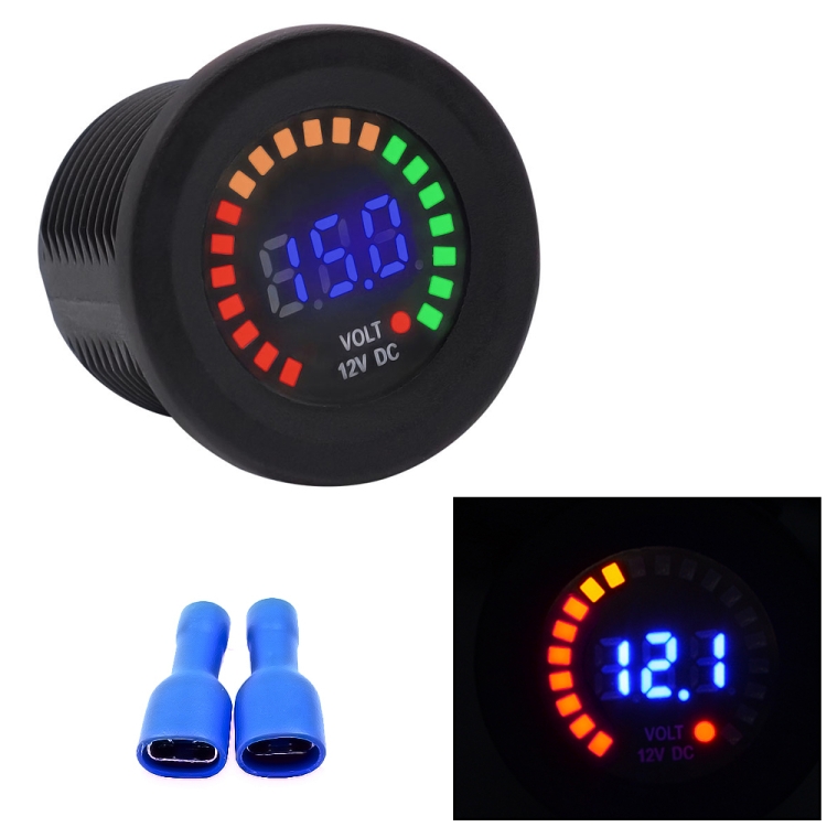 

Universal Car 12V Color Screen Voltmeter