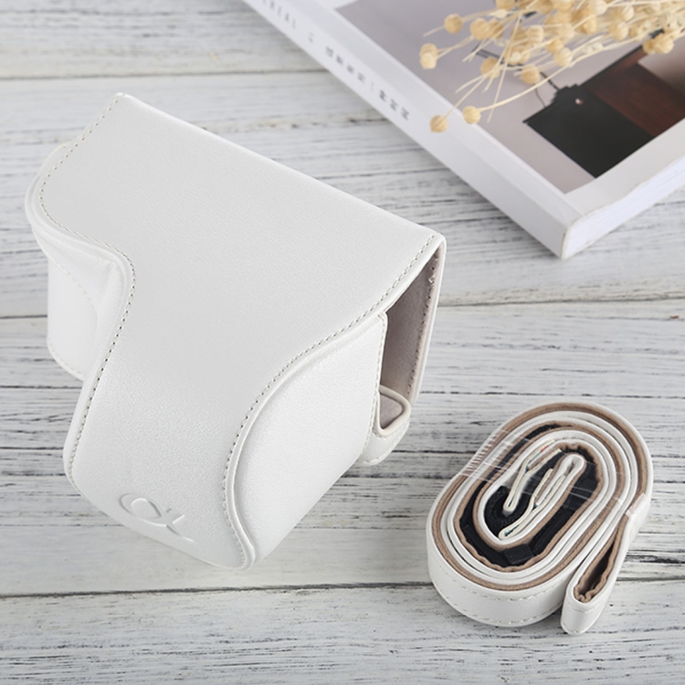 Camera Cases Black Color : Brown Camera Leather Full Body Camera PU Leather Case Bag with Strap for Sony A6300