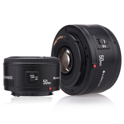 

YONGNUO YN50MM F1.8C II F1.8 Auto Focus Lens for Canon EF Mount New Lens (Black)