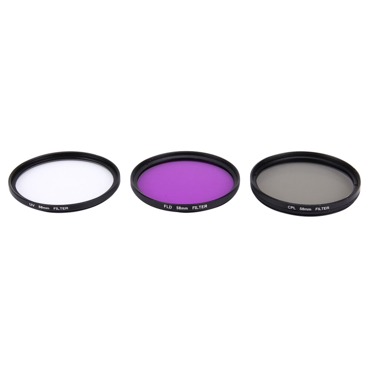 2pcs CPL Camera Lens for DJI Osmo Sport Action Camera kit Accessory Red+Purple