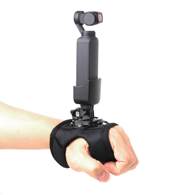 

Elastic Adjustable Wrist Strap Mount Belt with Adapter for DJI OSMO Pocke(Black)