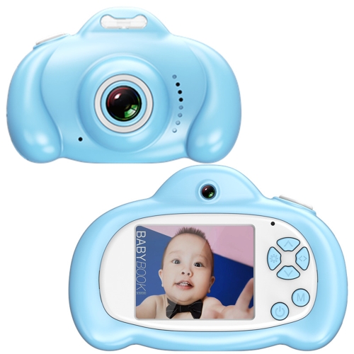 

16.0 Mega Pixel Dual-Camera 2.0 inch Screen Cartoon HD Digital SLR Camera for Children (Blue)