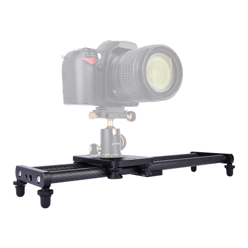 

YELANGU L40T 40cm Carbon Fiber Slide Rail Track for SLR Cameras / Video Cameras (Black)