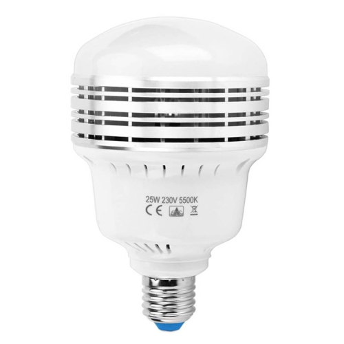 

MANTOO PGL25 25W 230V 5500K 2990LM LED Light Bulb for Photography Lighting