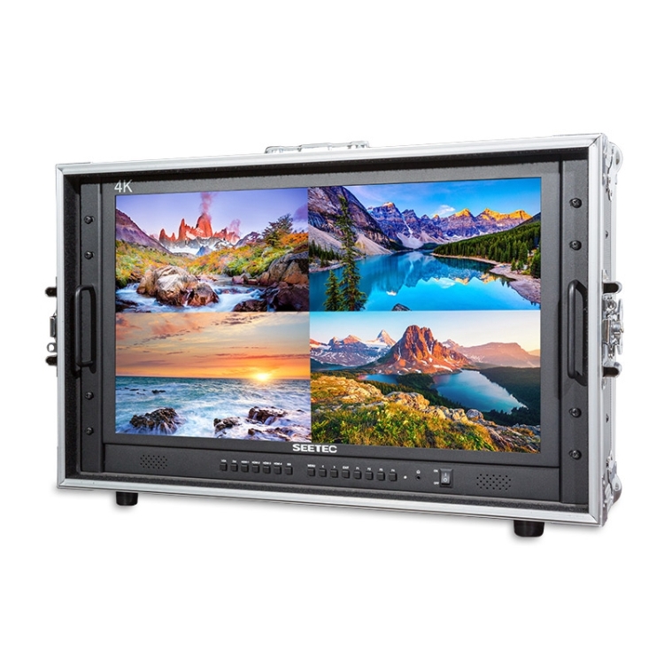 

SEETEC 4K238-9HSD-CO 3840x2160 23.8 inch HDMI 4K Ultra HD Director Box Camera Field Monitor, Support Four Screen Split