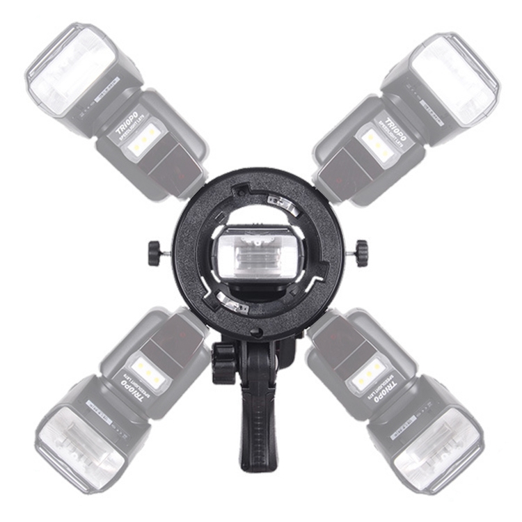 

TRIOPO TR-05 Flash Holder Multi-function Camera Universal S-type Holder Accessories Transfer Interface