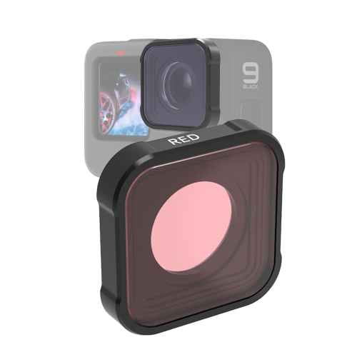 

JSR KB Series Diving Color Lens Filter for GoPro HERO9 Black(Red)