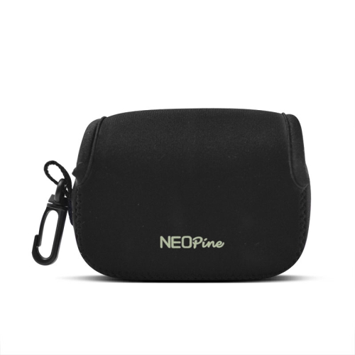 

NEOpine Neoprene Camera Soft Case Bag with Hook for Sony RX100M7 (RX100 VII), Size: 10.5x4.0x6.8cm (Black)