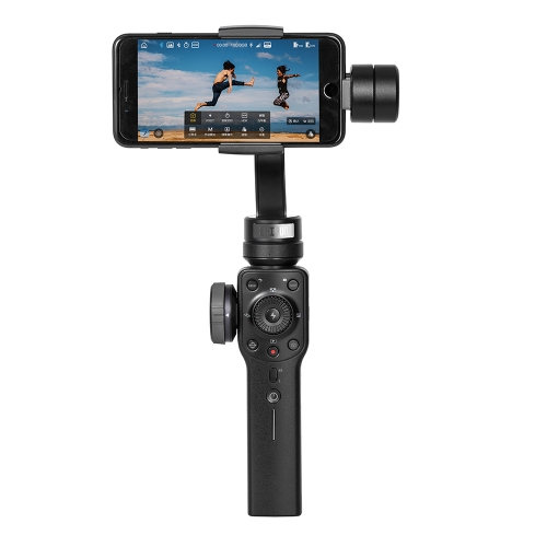 

Zhiyun Smooth 4 3-Axis Handheld Gimbal Stabilizer for iPhone XR, X / XS, 8 Plus & 7 Plus, 8 & 7, Galaxy S9 / S8 / S7, and Other Smartphones(Black)