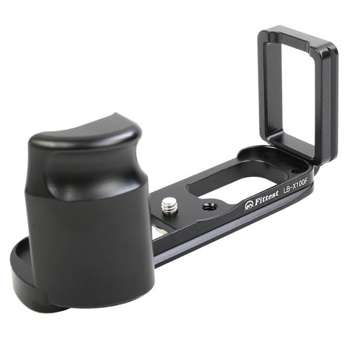 

FITTEST FLS-X100F Vertical Shoot Quick Release L Plate Bracket Base Holder for FUJI X100F (Black)