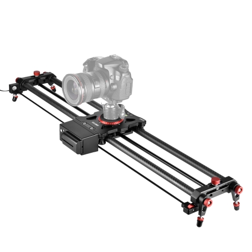 

YELANGU L80TC 80cm Electrical Slide Rail Track with 2.4GHz Remote Control for SLR Cameras / Video Cameras (Black)