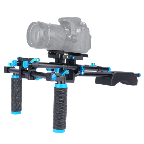

YELANGU D202 Dual-Handle Camera Shoulder Rigs Mount Kits