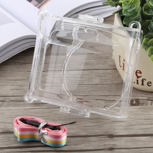 

Protective Crystal Shell Case with Strap for FUJIFILM instax mini 90 (Transparent)