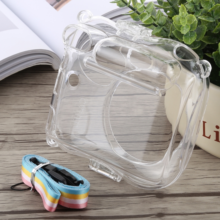 

Protective Crystal Shell Case with Strap for FUJIFILM instax mini 25 (Transparent)