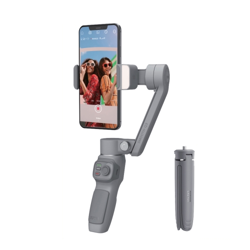 

ZHIYUN Smooth Q3 3-Axis Handheld Gimbal Stabilizer Selfie Stick with Tripod for Smart Phone, Load: 280g(Grey)
