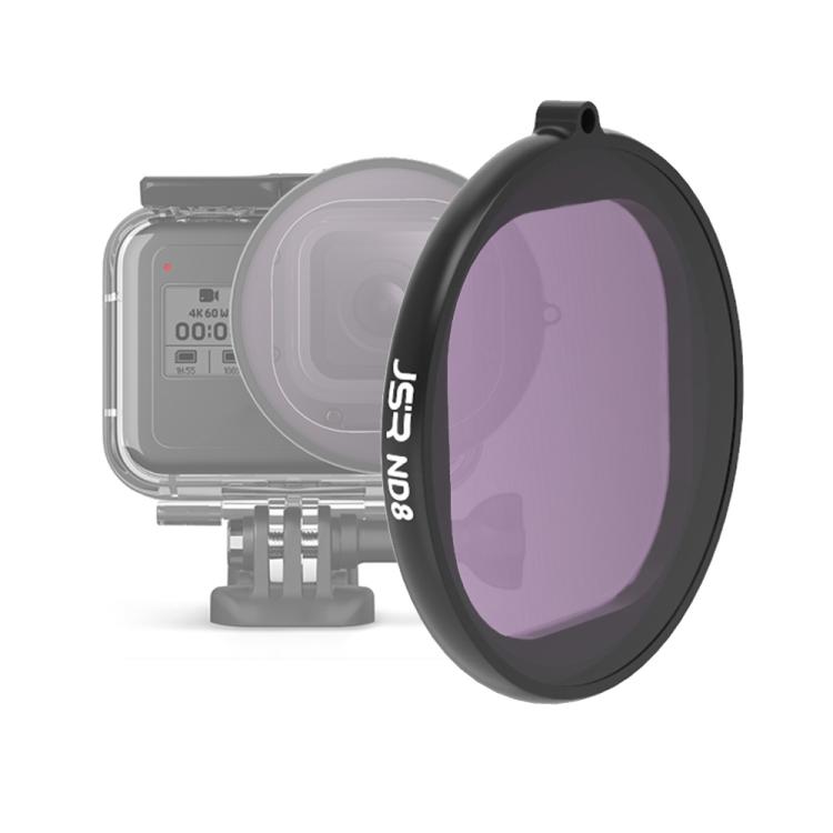

JSR Round Housing ND8 Lens Filter for GoPro HERO8 Black