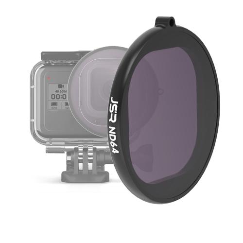 

JSR Round Housing ND64 Lens Filter for GoPro HERO8 Black