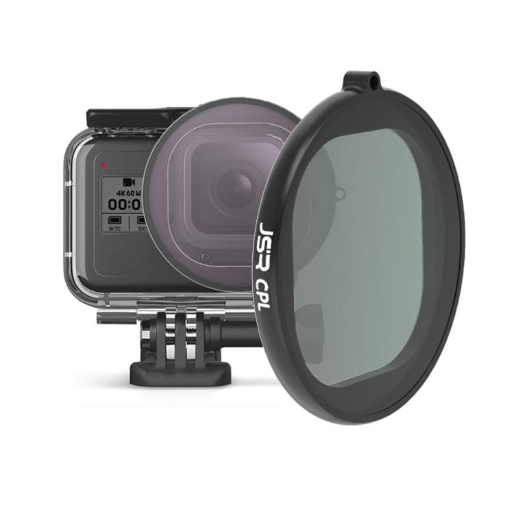 

JSR Round Housing CPL Lens Filter for GoPro HERO8 Black