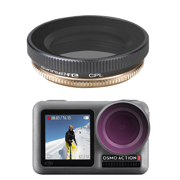 

Sunnylife OA-FI173 CPL Adjustable Lens Filter for DJI OSMO ACTION