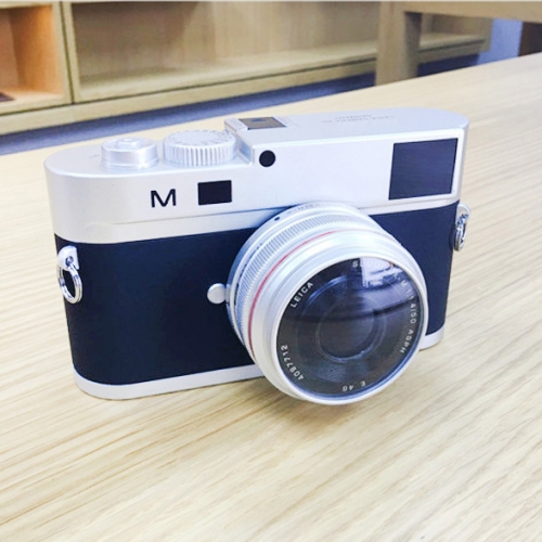 

Non-Working Fake Dummy DSLR Camera Model Photo Studio Props for Leica M, Short Lens(Silver)