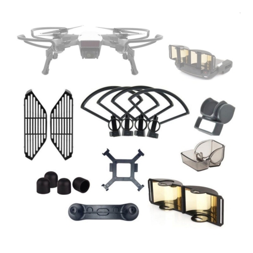 

Drone Lens Protection Cover +Tripod + Enhanced Antenna Accessories Kit for DJI Spark