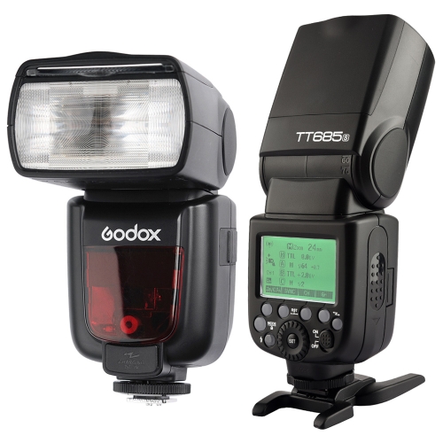 

Godox TT685S 2.4GHz Wireless 1/8000s High-Speed Sync TTL Flash Speedlite for Sony Camera (Black)