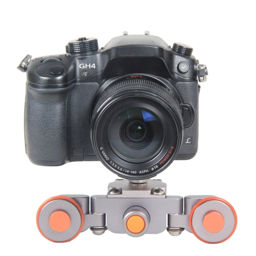 

YELANGU YLG1501 Mini Scaled Three Wheels Camera Autodolly Car for DSLR / Mirrorless Camera / GoPro / Phone, Max Load: 6kg