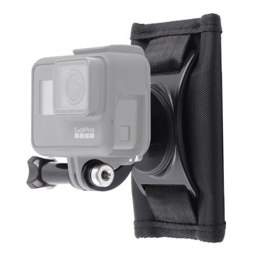 

Hook and Loop Fastener Backpack Rec-Mounts Clip Clamp Mount with Screw for DJI Osmo Action, GoPro NEW HERO / HERO7 /6 /5 /4, and Other Action Cameras