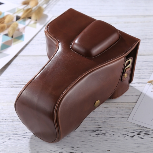 

Full Body Camera PU Leather Case Bag for Nikon D5300 / D5200 / D5100 (18-55mm / 18-105mm / 18-140mm Lens) (Coffee)