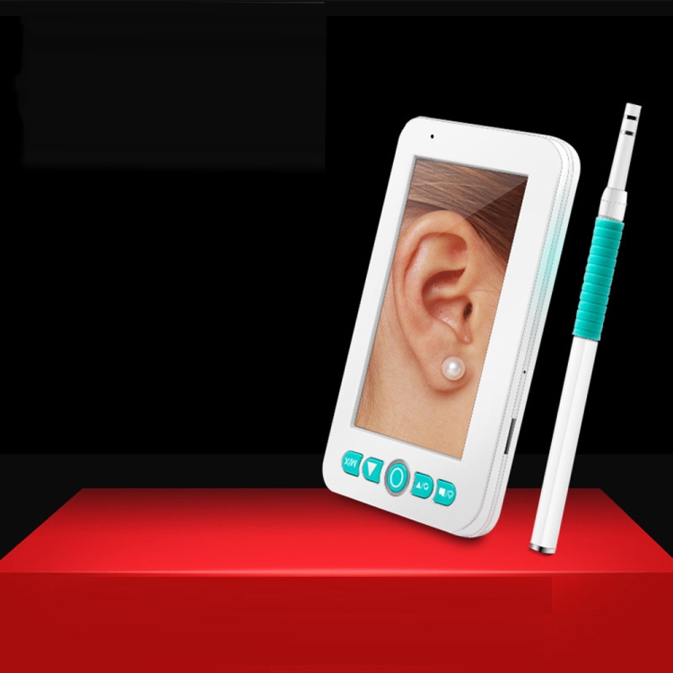 

inskam209 4.3 inch 2MP HD Visual Ear Nose Throat Endoscope Borescope with 6 LEDs, IP67 Waterproof, Lens Diameter: 5.5mm, Length: 0.138m