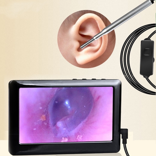 

Multi-functional HD WIFI Visual Eardrop Endoscope Borescope, IP67 Waterproof, Lens Diameter: 3.9mm(Silver)