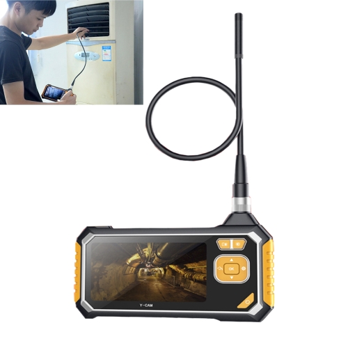 

inskam113 IP67 1080P HD Digital 4.3 inch Display Screen Handheld Endoscope Industrial Home Endoscopes with 6 LEDs, Hard Cable Length: 5m