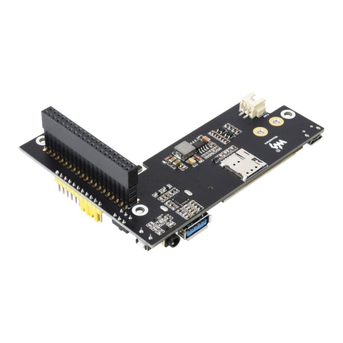 

Waveshare SIM8202G-M2 5G Snapdragon X55 Multi Mode Multi Band 5G/4G/3G Module Expand Board for Jetson Nano, US Plug