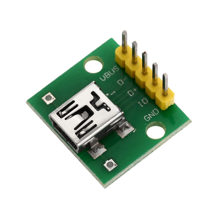 Type A Female USB to 2.54mm DIP Adapter Modules for Breadboard DIY 2PCS