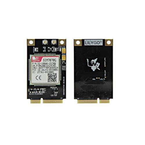 

TTGO T-PCIE ESP32-WROVER-B AXP192 Chip WiFi Bluetooth Nano Card SIM Series Module Hardware Composable Development Board, PCIE-SIM7070G Module