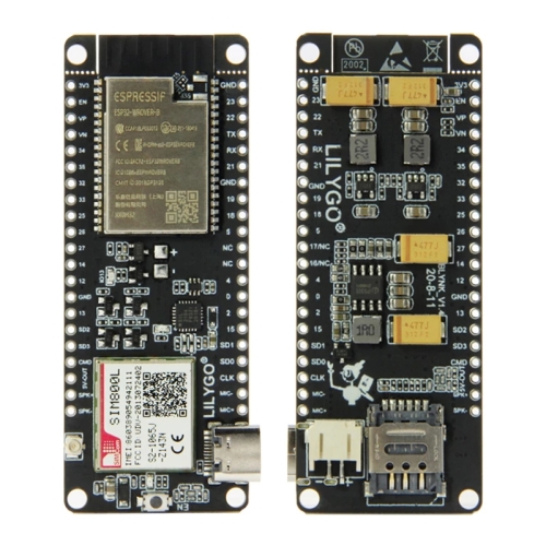 

TTGO T-Call V1.4 ESP32 Wireless Module FPC Antenna SIM Card SIM800L Module
