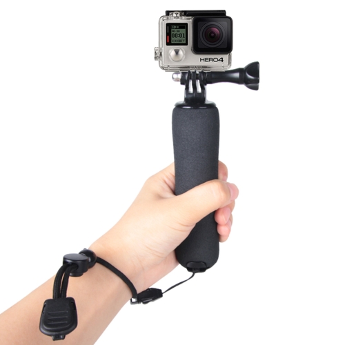 

Bobber Floating Handle Grip with Adjustable Anti-lost Strap for GoPro HERO9 Black / HERO8 Black / HERO7 /6 /5 /5 Session /4 Session /4 /3+ /3 /2 /1, Insta360 ONE R, DJI Osmo Action and Other Action Cameras(Black)