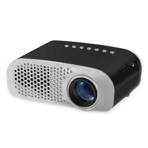 

GP802A 100 Lumens Double HDMI HD Mini Projector for Home Theater / School(Black)