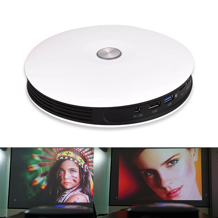 

Wejoy DL-S9 220 Lumens 1280x720 720P Android 6.0 HD Bluetooth WiFi Smart Laser 3D Projector, Support HDMI / USB x 2 / TF Card