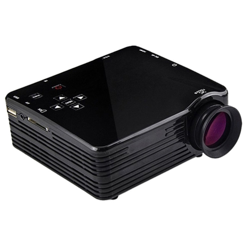 

VS320 400ANSI Lumens 240x320 Resolution LED+LCD Technology Smart Projector, Support AV / HDMI / SD Card / USB / VGA (Black)