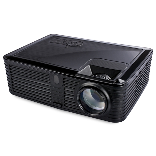 

VS768 4000ANSI Lumens 1980x1080 Resolution LED+LCD Technology Smart Projector, Support AV / HDMI / USB / VGA(Black)