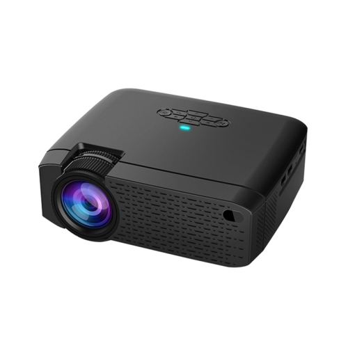 

D40 1600 Lumens Portable Home Theater LED HD Digital Projector, Mirroring Version(Black)