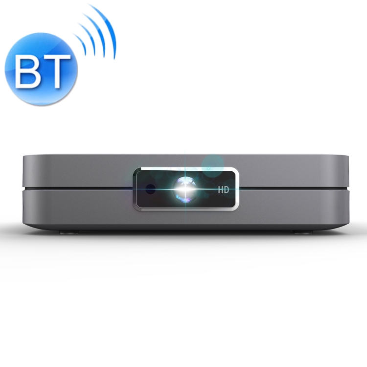 

H100 960 x 540 4000 Lumens 2.4G / 5G Wifi + Bluetooth Smart Projector with Voice Remote Control, Support Android 6.0 System