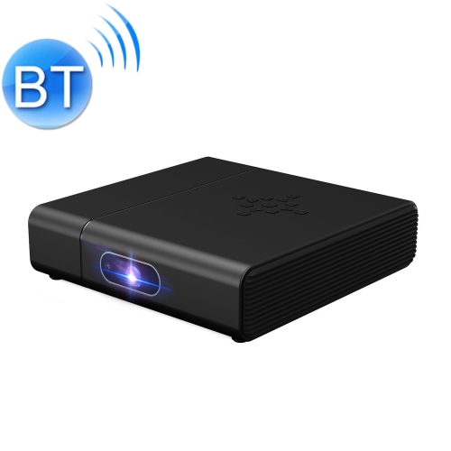 

H200 960P 3000 Lumens 2.4G / 5G Wifi + Bluetooth Smart 3D Projector with Infrared Remote Control, Support Android 6.0 System(Black)