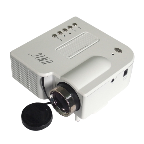 

UC28+ Mini Projector 200 Lumens LED 320x240 Resolution Multimedia Video Projector, Projecting Distance: 1-3.5m(White)