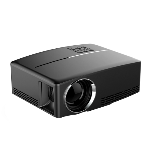 

GP80 1800LM 1920*1080 HD Home Theater LED Projector with Remote Controller, Support HDMI, VGA, AV, USB Interfaces(Black)