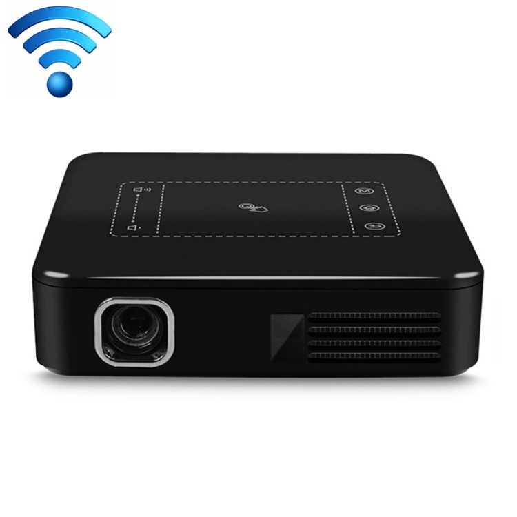 

D13 854 x 480 Android 7.1.2 Mini Pocket Projector 4K DLP Smart Handheld LED WIFI Home Theater Projector, Support USB / TF / HDMI