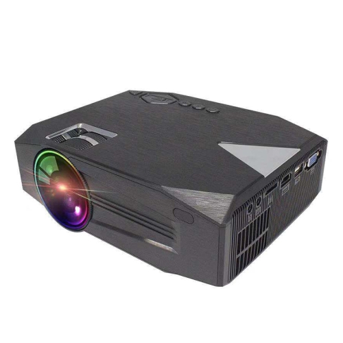 

BLJ-333 1920x1080 2000 Lumens LCD Portable Home Theater Mini Projector, Support HDMI / SD / USB / AV / VGA (Black)