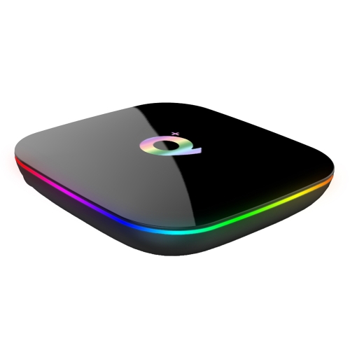 

Q+ 6K HD Smart TV BOX,Android 8.1,H6 Quad Core Cortex-A53 Up to 2GHz,4GB+64GB, Support SPDIF, HDMI, WiFi, LAN, USBx2(Black)