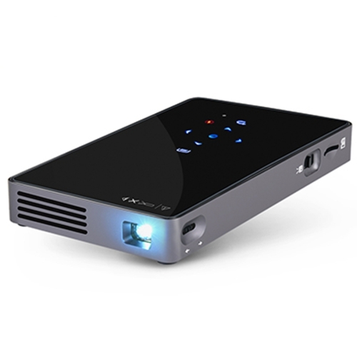 

AUN D5S 200 ANSI Lumens 854 x 480(WVGA) DLP Display Portable Projector, Quad Core ARM RK3128, Android 6.0, 2GB + 32GB, Support Bluetooth / WiFi (Black)